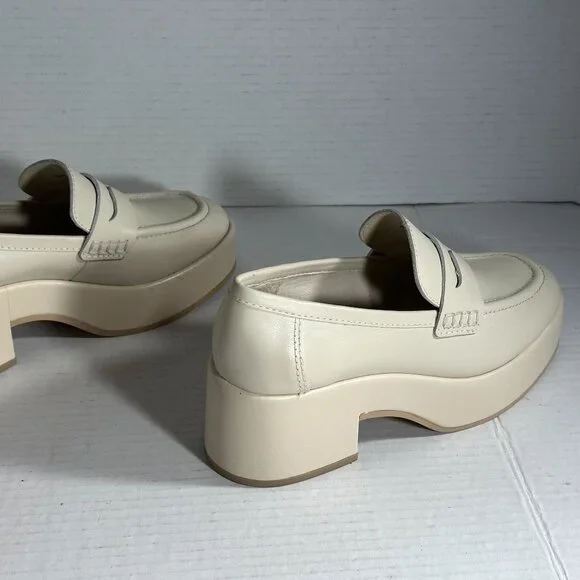 Dolce Vita Cream Loafers - Picture 5 of 16